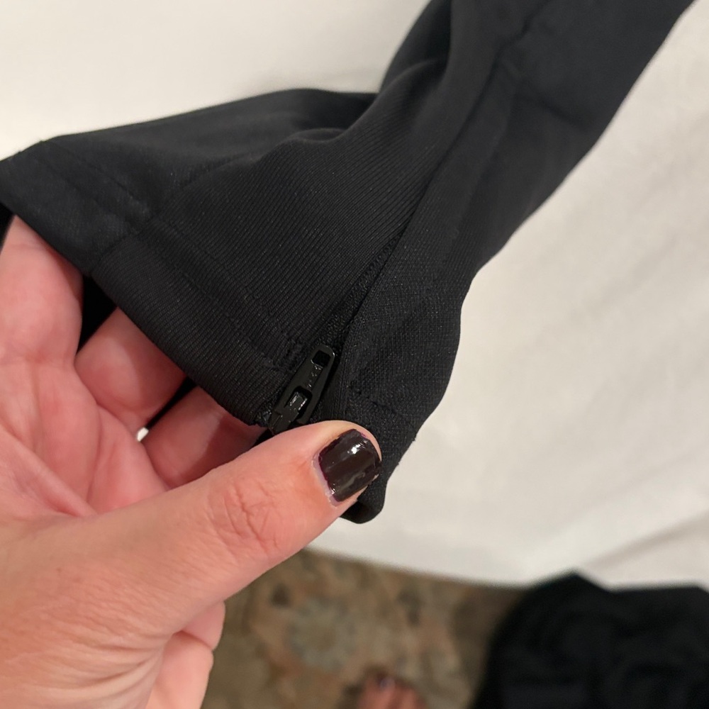 Adidas Black Joggers with Dark Stripes - Picture 2 of 4